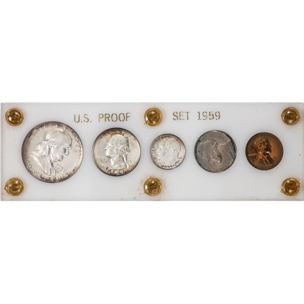 1959 (5) Coin Proof Set