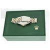 Image 7 : Rolex Men's Two Tone Champagne Diamond Pyramid Datejust Wristwatch