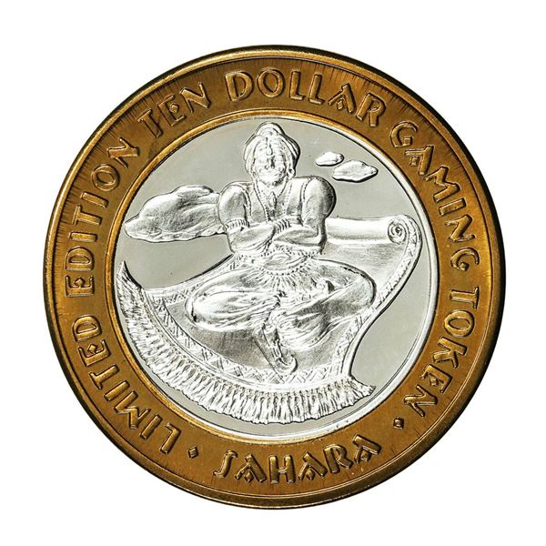 .999 Silver Sahara Las Vegas, Nevada $10 Casino Limited Edition Gaming Token