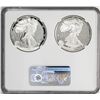 Image 2 : 1986-S & 2021-S First Year of Issue Proof Silver Eagle Set NGC PF69 Ultra Cameo