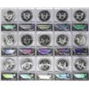 Image 5 : Set of 1986-2010 $1 American Silver Eagle Coins ANACS MS69 in Box