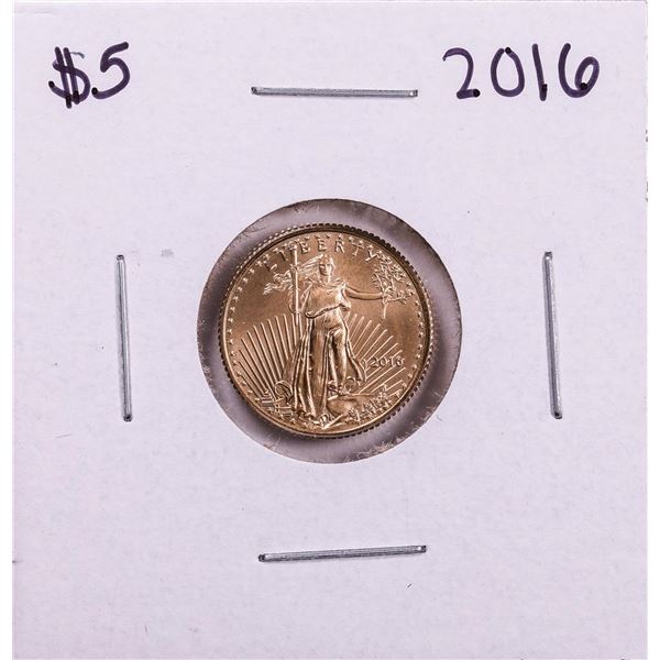 2016 $5 American Gold Eagle Coin