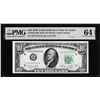 Image 1 : 1950 $10 Federal Reserve Note St. Louis Fr.2010-HW PMG Choice Uncirculated 64EPQ