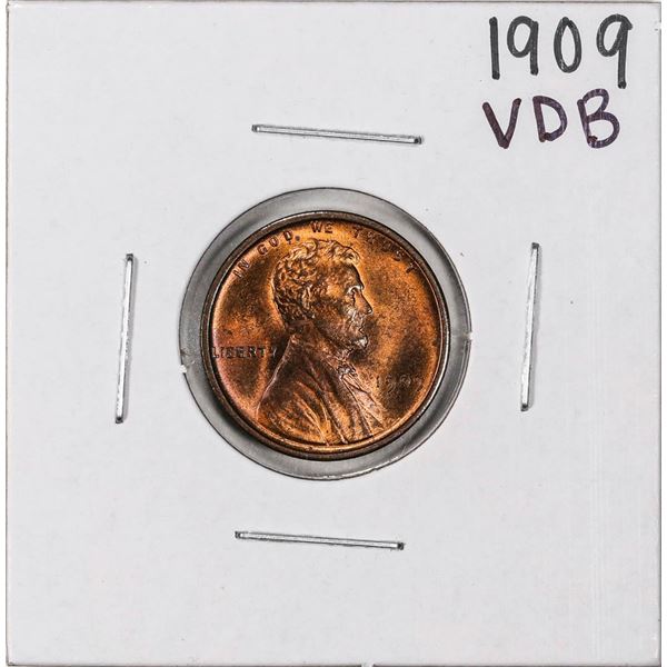 1909 VDB Lincoln Wheat Cent Coin