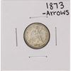 Image 1 : 1873 w/Arrows Seated Liberty Dime Coin