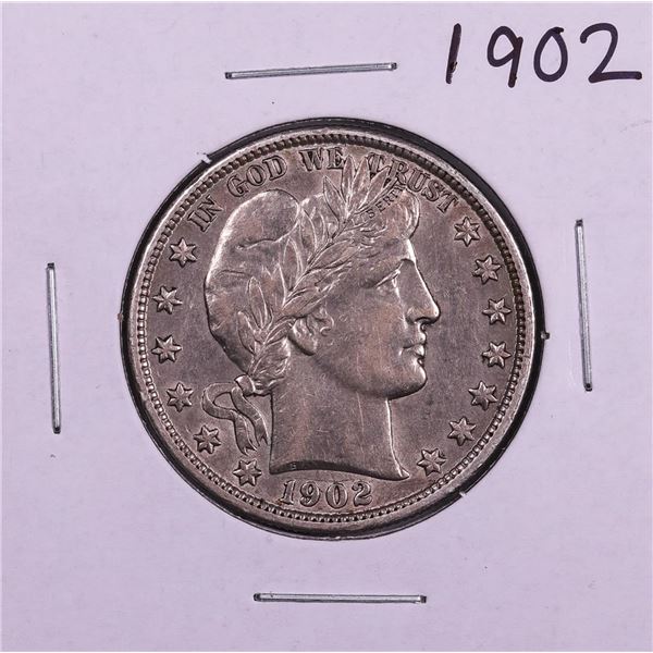 1902 Barber Half Dollar Coin