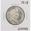 Image 1 : 1918 Illinois Centennial Commemorative Half Dollar Coin