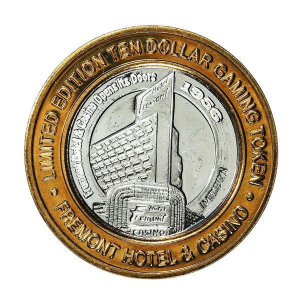 .999 Fine Silver Sam Boyd's Fremont Las Vegas, NV $10 Limited Edition Gaming Token