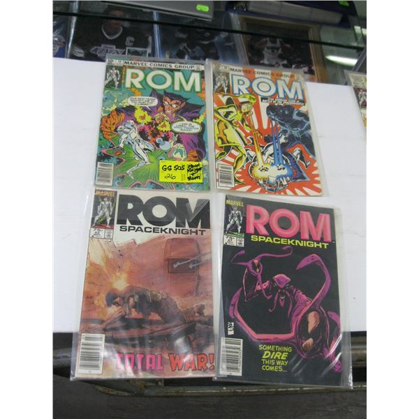 ASST. COMIC BOOKS, ROM, DEADLY HANDS OF KUNG FU, ETC.