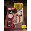 Image 1 : MISC. BUTTER DISH, PLANT HANGER, MUGS, ETC.
