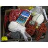 Image 1 : VARIOUS PURSES, YARN, COOKBOOKS, ETC.