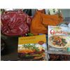 Image 2 : VARIOUS PURSES, YARN, COOKBOOKS, ETC.