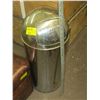 Image 1 : STAINLESS STEEL GARBAGE CAN WITH PUSHTOP LID