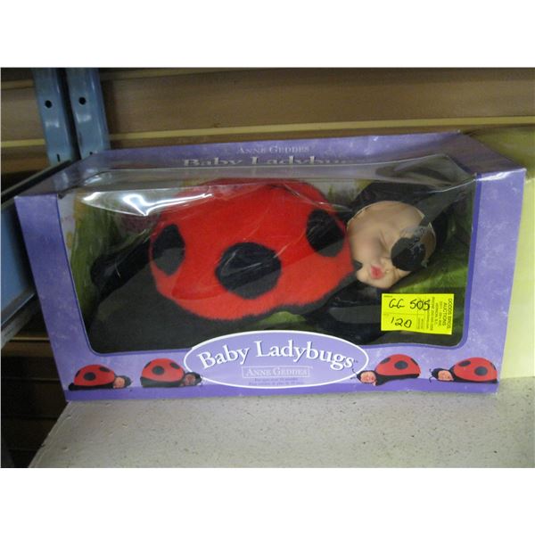 ANNE GEDDES BABY LADYBUGS DOLL