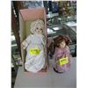 Image 1 : 2 PORCELENE DOLLS, 1 BRINN'S COLLECTABLE