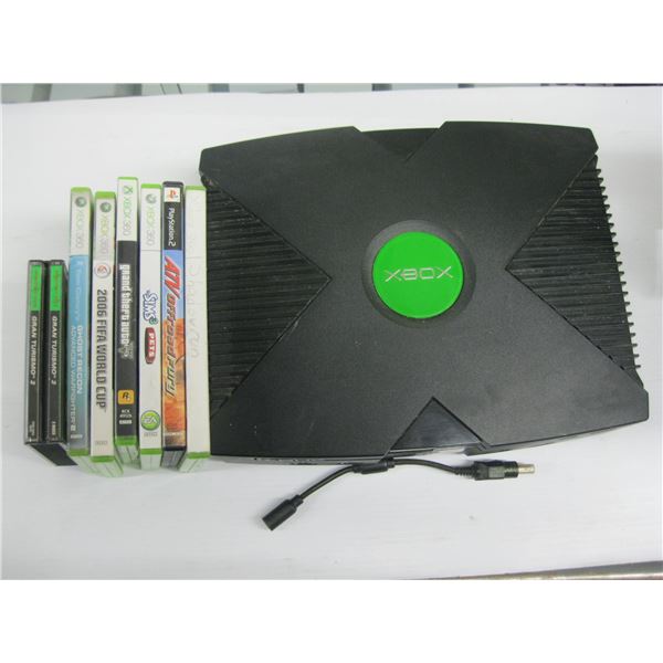 XBOX W/XBOX 360 GAMES