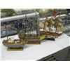 Image 1 : 3 WOODEN SHIPS