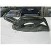 Image 2 : SAMSON KINGALIK SIGNED CARVED STONE OTTER W/FISH