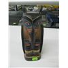 Image 1 : WOODEN INDIGENOUS INSPIRED STATUE