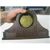 Image 2 : VINTAGE WOOD MANTLE CLOCK