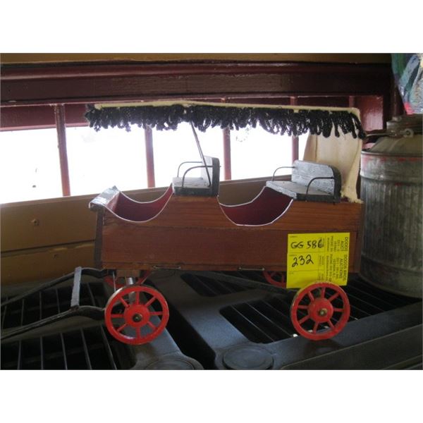 SM WOODEN DOLL WAGON