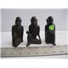 Image 1 : 3 SM CARVED FIGURINES