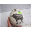 Image 1 : PAINTED OSTRICH EGG