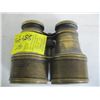 Image 3 : PAIR OF ANTIQUE BRASS BINOCULARS