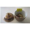 Image 1 : LIDDED CHINA BOWL W/ASST. PAINTED ROCKS