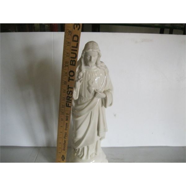 BELLEEK JESUS FIGURINE