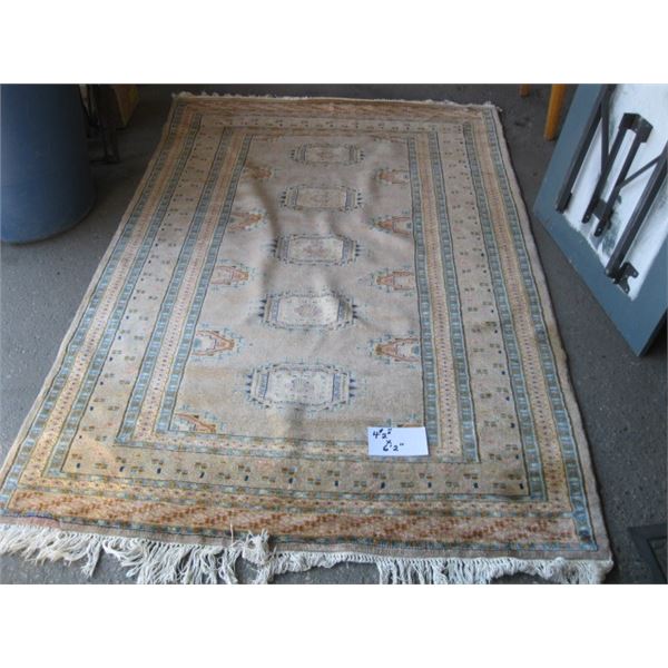 HAND KNOTTED AREA CARPET