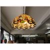 Image 1 : LG LEADED GLASS HANGING LIGHT FIXTURE