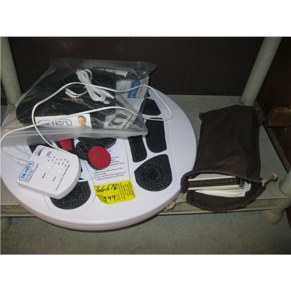 DR. HOs PAIN THERAPY CIRCULATION PROMOTER & A HAND STEAMER