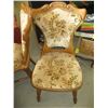 Image 2 : PADDED CORNER NOOK BENCH W/DRAW LEAF TABLE & 3 CHAIRS & ROLL OF FABRIC