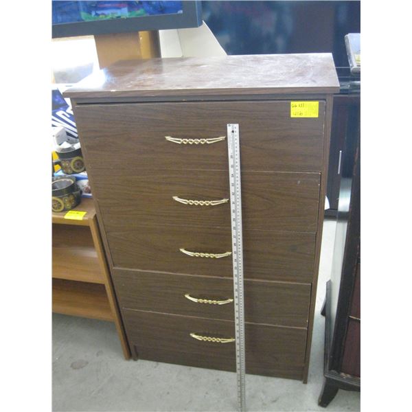 5 DRAWER CHEST OF DRAWERS