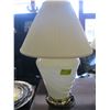 Image 2 : PAIR OF BRASS & GLASS BASE LAMPS