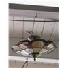 Image 2 : HANGING DECORATIVE GLASS LIGHT FIXTURE