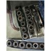 Image 2 : 4 BOXES OF 1" DRIVE IMPACT SOCKETS W/ADAPTERS & EXTENSIONS