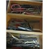 Image 3 : DRAWER W/MISC. TOOLS & A CASED TOOL SET, NOT COMPLETE