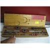 Image 1 : LG CRAFTSMAN TOOL WOOD CASED TAP & DIE SET