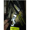 Image 2 : BOX OF MISC. TOOLS, LEVEL, SCREWDRIVERS, FLASHLIGHTS, ETC.
