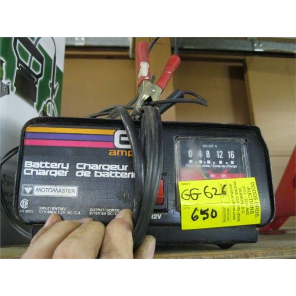 6 AMP BATTERY CHARGER