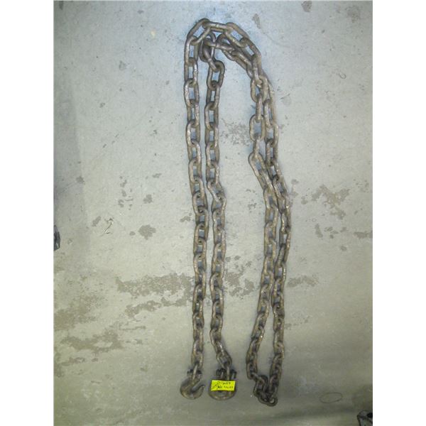 APPROX. 12' DOUBLE HOOK CHAIN