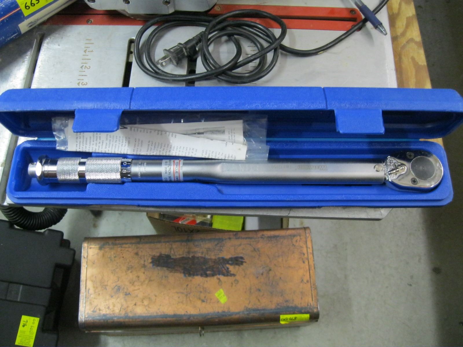 WESTWARD 1 2 DRIVE TORQUE WRENCH Dodds Auction westward-1-2-drive-torque-wrench-dodds-auction