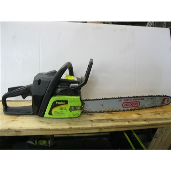 POULAN GAS CHAINSAW