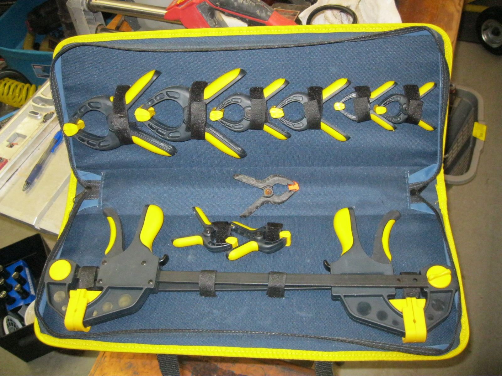 Mastercraft Spring Clamp MASTERCRAFT SPRING CLAMP & WOOD CLAMP SET