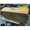 Image 1 : WOOD CASED TOTE BOX
