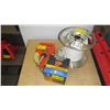 Image 1 : MISC. 100' TAPE MEASURE, SUCTION CUP & SM ROLL OF WIRE