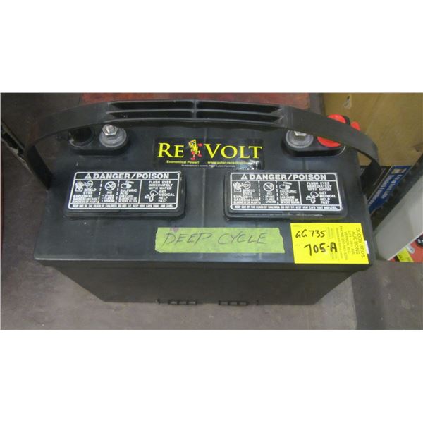 REVOLT 12V DEEP CYCLE BATTERY