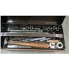 Image 2 : TOOLBOX W/ASST CONTENTS, SOCKETS, HAMMERS, WRENCHES, ETC.